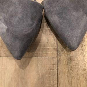J. Crew Shoes - JCREW Blue Suede D’orsay Flats J. Crew Shoes - JCREW Blue Suede D’orsay Flats